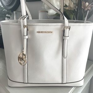 White Michael Kors Purse